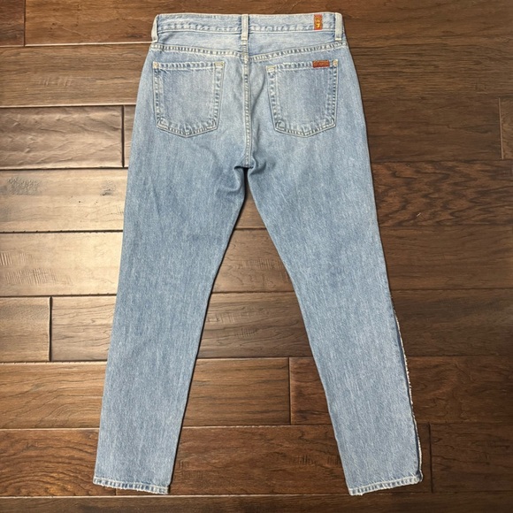 2/40 Seven for all Mankind Straight Leg Jeans - Women’s 26 - Picture 2 of 10